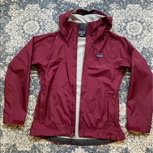 Patagonia torrentshell rain jacket roamer red sz S